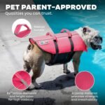Outward Hound Granby Splash Pink Dog Life Jacket, Small - Image 6