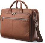 Samsonite Classic Leather Toploader Briefcase - Image 2