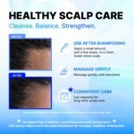 9-Peptide Hair Growth Scalp Care Serum 1.35 Oz(2X Size) - Rosemary 2% Caffeine 1% PDRN & Spicule 300 Roll-On Type | Thicker Fuller-looking Hair w/Niacinamide Zinc PCA | Thinning hair Korean Haircare - Image 8