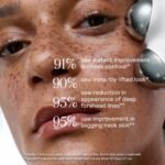 NUFACE MINI+ Facial Sculpting Tool - Microcurrent Face Massager Device for Skin Tightening, Contouring, Depuffing & Toning Cheeks, Neck & Jawline + Lymphatic Drainage & Activator Gel, Sandy Rose - Image 9