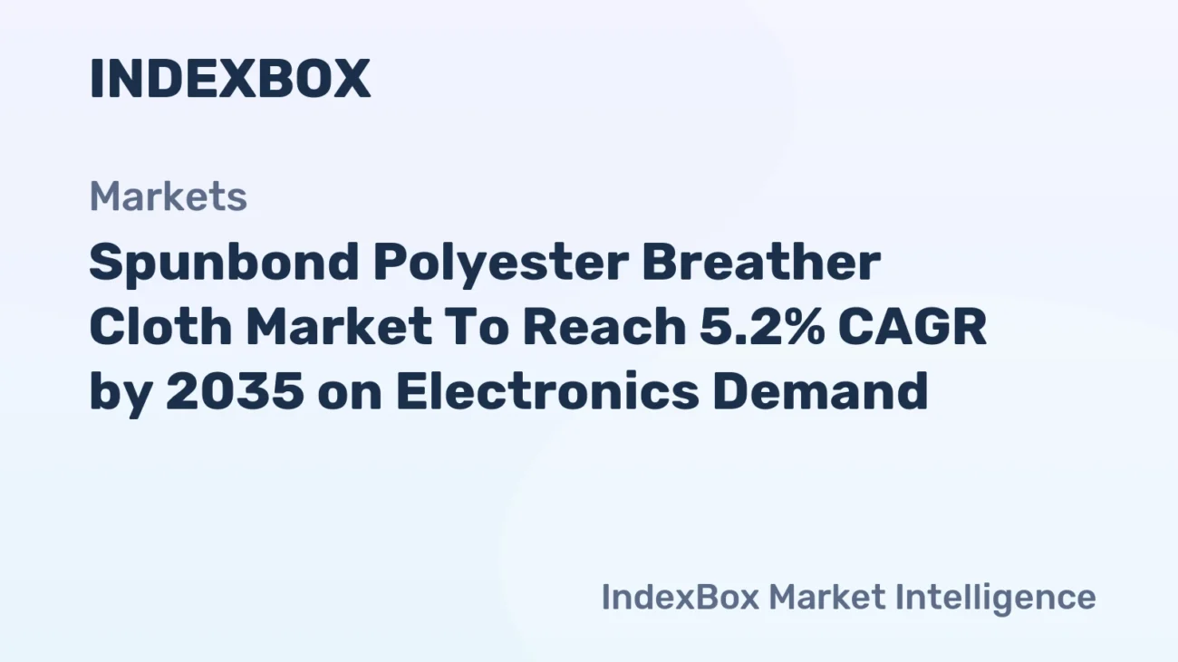 Spunbond Polyester Breather Cloth Market 5.2% CAGR to 2035 on Electronics Manufacturing Growth – News and Statistics